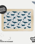 Flisat Table Dreamy Whales Decal