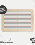 Flisat Table Stripes Neutral Decal