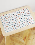 Flisat Table Abstract Dots Warm Decal