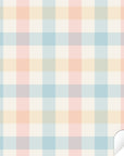 Latt Table Gingham Multi Decal