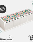 Kallax Shelf Tropical Paradise Decal