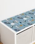 Kallax Shelf Animals In Space Decal