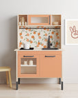 Duktig Kitchen Fruity Peaches - Orange Base Decals