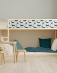 Kura Bed Dreamy Whales Decals