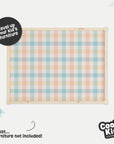 Latt Table Gingham Multi Decal