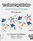 Trofast Top Cheerful Sea Creatures Decal