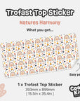 Trofast Top Natures Harmony Decal